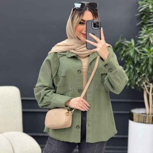 مانتو دو جیب نما کد 4317