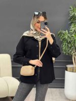 مانتو دو جیب نما کد 4317 - تصویر 15