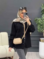 مانتو دو جیب نما کد 4317 - تصویر 5