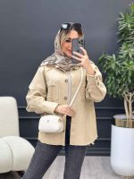 مانتو دو جیب نما کد 4317 - تصویر 16