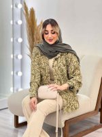 شومیز طرح دار تک جیب کد 4560 - تصویر 9