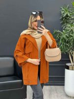 مانتو لینن پشت قیطان دوزی کد 4446 - تصویر 7