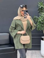 مانتو لینن پشت قیطان دوزی کد 4446 - تصویر 6