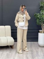ست کت و شلوار دو جیب پاکتی کد 4654 - تصویر 21