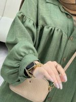 مانتو جلو چین دار کد 4466 - تصویر 27