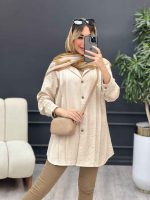 مانتو کرسپو جلو پیله کد 4468 - تصویر 6