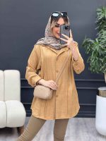مانتو کرسپو جلو پیله کد 4468 - تصویر 16