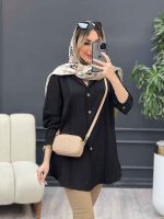 مانتو کرسپو جلو پیله کد 4468 - تصویر 15