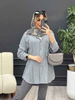 مانتو کرسپو جلو پیله کد 4468 - تصویر 25