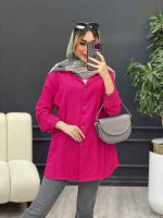 مانتو کرسپو جلو پیله کد 4468 - تصویر 27