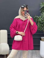 مانتو جلو چین دار کد 4466 - تصویر 10