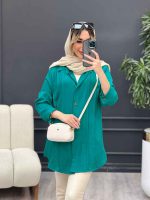 مانتو کرسپو جلو پیله کد 4468 - تصویر 10