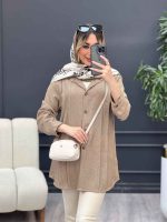 مانتو کرسپو جلو پیله کد 4468 - تصویر 8