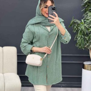 مانتو کرسپو جلو پیله کد 4468