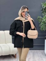 مانتو لینن پشت دکمه کد 4349 - تصویر 15