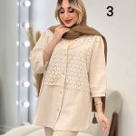 شومیز ترکیبی بهار کد 4581