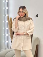 شومیز ترکیبی بهار کد 4581 - تصویر 19