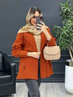 مانتو لینن سر شانه ژیله کد 4663 - تصویر 8