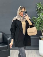 مانتو لینن سر شانه ژیله کد 4663 - تصویر 14
