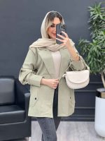 مانتو لینن سر شانه ژیله کد 4663 - تصویر 17