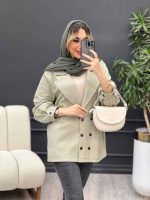مانتو لینن شش دکمه کد 4664 - تصویر 11