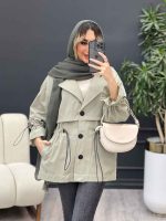 مانتو ژیله دار آستین گت کد 4665 - تصویر 7
