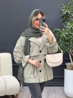 مانتو ژیله دار آستین گت کد 4665 - تصویر 10