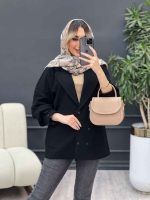 مانتو لینن شش دکمه کد 4664 - تصویر 5