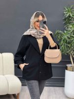 مانتو لینن شش دکمه کد 4664 - تصویر 16