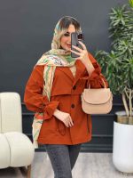مانتو ژیله دار آستین گت کد 4665 - تصویر 5