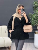 مانتو ژیله دار آستین گت کد 4665 - تصویر 12