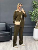 ست بلوز و شلوار پلیسه دار کد 4298 - تصویر 16