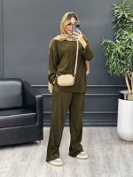 ست بلوز و شلوار پلیسه دار کد 4298 - تصویر 8