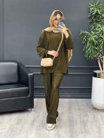 ست بلوز و شلوار پلیسه دار کد 4298 - تصویر 4