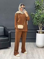 ست بلوز و شلوار پلیسه دار کد 4298 - تصویر 3