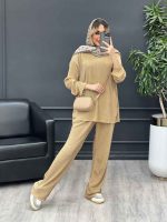 ست بلوز و شلوار پلیسه دار کد 4298 - تصویر 2