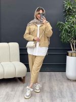 ست سه تکه دو جیب پاکتی کد 4660 - تصویر 12
