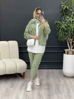 ست سه تکه دو جیب پاکتی کد 4660 - تصویر 7