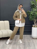 ست سه تکه دو جیب پاکتی کد 4660 - تصویر 11