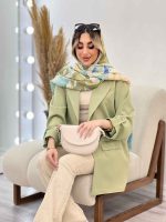 مانتو کتی تک دکمه کد 4324 - تصویر 4