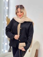 کت نوار دوزی دکمه طلایی کد 4266 - تصویر 4