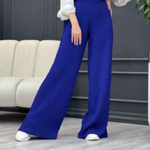 شلوار رنگی پلیسه ریز کد 4578
