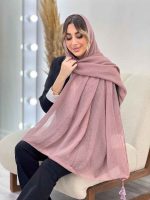 شال پلیسه منگوله دار کد 4801 - تصویر 3