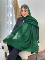 شال پلیسه منگوله دار کد 4801 - تصویر 40