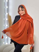 شال پلیسه منگوله دار کد 4801 - تصویر 31