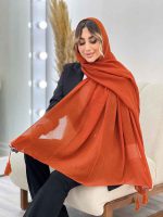 شال پلیسه منگوله دار کد 4801 - تصویر 18