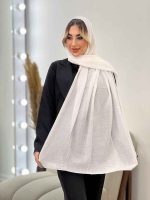 شال پلیسه ساده کد 4511 - تصویر 17