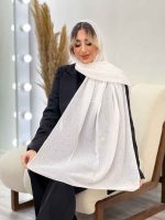 شال پلیسه ساده کد 4511 - تصویر 14