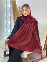 شال پلیسه ساده کد 4511 - تصویر 13