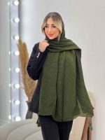 شال پلیسه ساده کد 4511 - تصویر 10